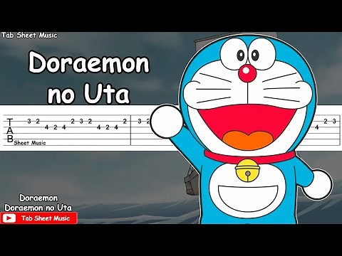 Doraemon Theme Song - Doraemon no Uta Guitar Tutorial | TAB