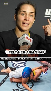 Veronica Hardy thought her fight against Brogan Walker was over after feeling her arm "snap" from the first round armbar at #UFC320 | MMA Fighting