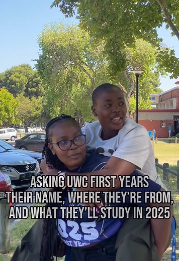 First Year Students at University of the Western Cape