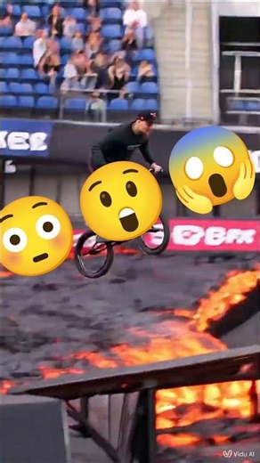Extreme Games BMX lava jump competition