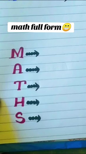 math full form#fypシ゚viral #100kviews #viralshorts