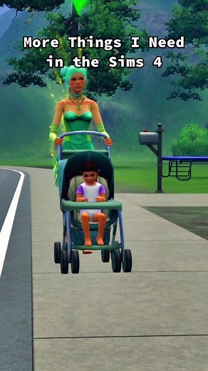 The Sims 4: Bringing Back Strollers | Dollish Mod and More