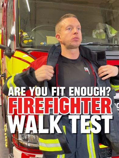 How to pass ⬇️ Save this ! Comment WALK and I’ll send you my free guide on how to pass the Walk test! The test is used to establish if you meet the minimum fitness requirement for Firefighting. You must complete the test to move on to the next stage in the Firefighter selection process. This test is easily practised in the gym, give it a go so you know what to expect: At 6.2kmph you will complete: 2 mins at 0% incline 2 mins at 3% incline 2 mins at 6% incline 2 mins at 9% incline 2 mins at 12% i
