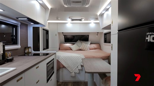 2.8K views · 42 reactions | Network RV's brand new 2025 Terrain Tuff Plus range is a bit swish - with both the family and couple’s 19'6 models having separate shower, toilet and tonnes of storage! We're taking the vans for a spin on our CaravanHQ & Caravan Industry Victoria adventure, 5:30pm Saturday on Channel 7 & 7plus  | Creek to Coast | Facebook