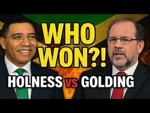 Andrew Holness vs Mark Golding — WHO WON the Heated Debate?