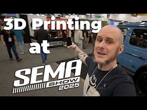 The Future of Custom Cars?! - 3D Printing at SEMA 2025!