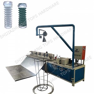[Hot Item] High Speed Fully Automatic Single Wire PLC Chain Link Fence Machine