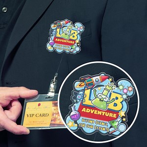 Lab Story Lab Week 2026 Badge Reel, Medical Laboratory Professional Gift, Retractable ID Holder for Lab Techs, Fun Lab Accessory OHZF12