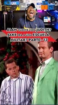 Charlie y Alan hablan en codigo en frente del Dr. Melnick Serie dos hombres y medio #series #comedia