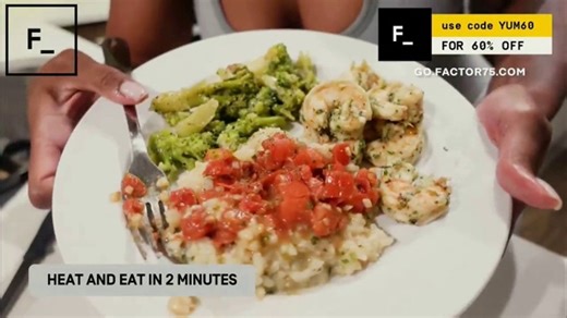 Factor TV Spot, 'Chef-Prepared, Dietitian-Approved: 60% Off'