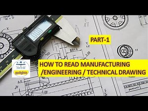 How to read Engineering drawing | Part 1 | தமிழில் | How to read manufacturing drawing | Engineering