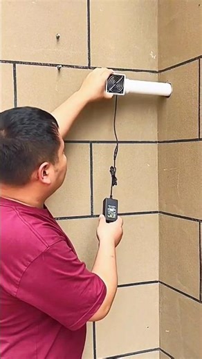 Mini Exhaust Fan 🔥 Silent & Powerful #MiniExhaustFan #KitchenGadgets #BathroomFan #HomeVentilation