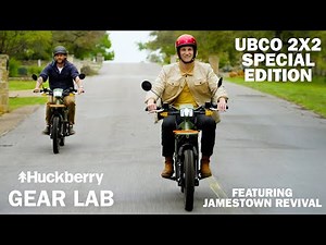 Jamestown Revival Puts E-Bike to the Test | UBCO’s 2x2 Special Edition Electric Motorbike | Gear Lab
