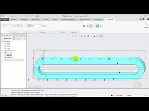 How to create 2D curve patterns and avoid unintended offsets in Creo Parametric