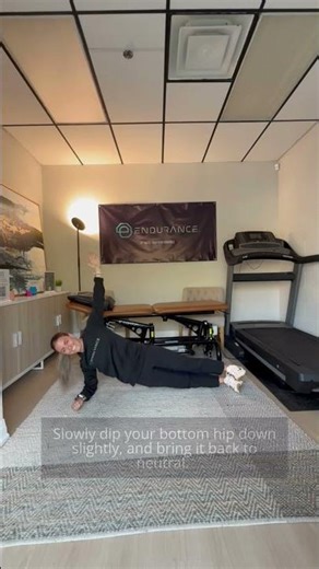 Side Plank with Hip Dip | Core Strength | Endurance Therapeutics