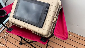 How i build my Garmin 12 inch portable live scope. Full video go to my youtube channel. IntaFix to supoort my channel #fypシ #outdoors #livescope