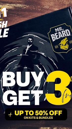 32 reactions · 4 comments | ‼️THE ONE DAY OFFER‼️ The biggest sale in November, BUY 3 GET 3! 螺 Only one day a year on the 11th—blink and you'll miss it. Order from the link in bio. | Mr.Beard | Facebook