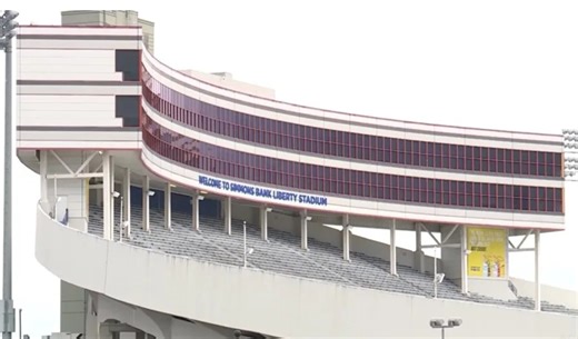 Simmons Bank Liberty Stadium renovations on track for completion in 2026