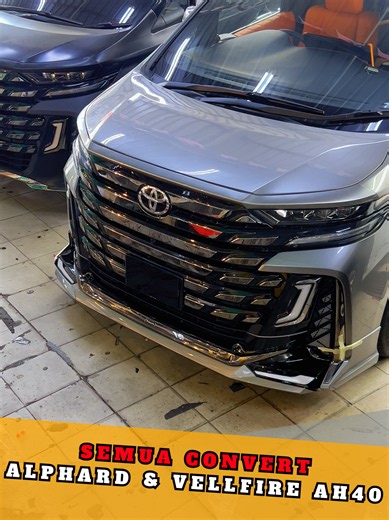 Convert Alphard Vellfire AH40: Panduan Convert AH40 untuk AH30/ANH20