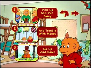 The Berenstain Bears Get Organized! DVD Menu Walkthrough