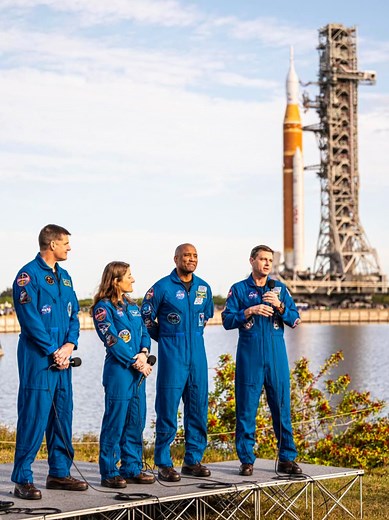 Artemis-2 Mission: Crew Unveiled for Moon Journey
