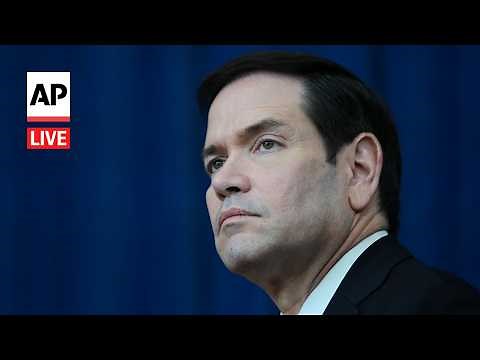 LIVE: Marco Rubio delivers remarks on political terrorism