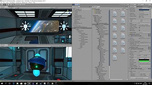 Why fps drop down when looking over a door but fps is still and find when looking on other objects ?