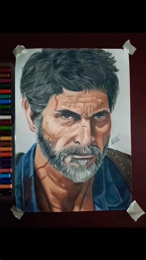 speed drawing Joel Miller [THE LAST OF US]#thelastofus #drawing