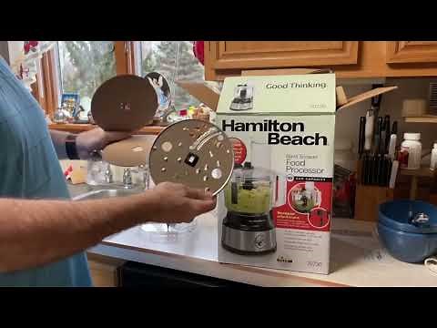 Hamilton Beach Food Processor & Vegetable Chopper for Slicing Review