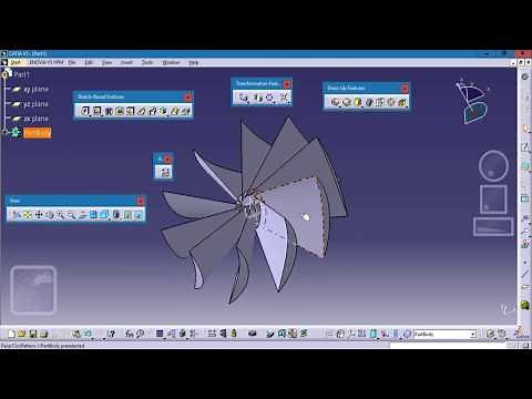 Turbine Design in CATIA V5|Mechanical Design |Shape Design