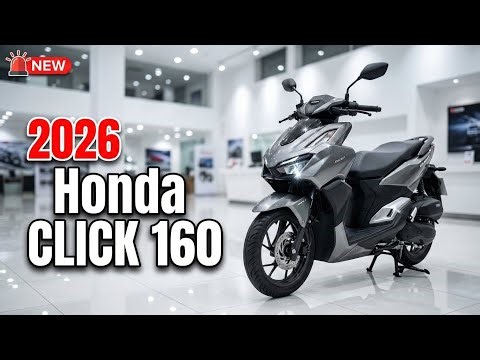 🚨 2026 Honda Click 160 Finally Revealed — Big Upgrade in 160cc Class