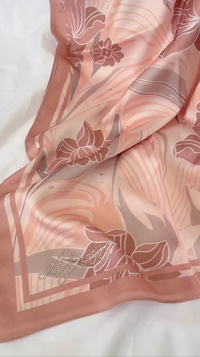 NOUR Shawl - matte satin 🤍 ₱389 only. Place your order at Hijab FJY Shopee! #shawlsatin #hijabfjy #hijabiph | Hijab FJY