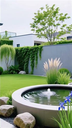 Modern Courtyard Oasis: Serenity in Every Detail!