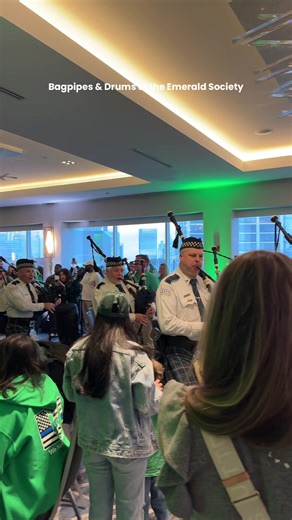 Experience the Bagpipes & Drums of the Emerald Society