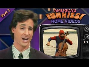 AFV Full Episode: Season 1 Episode 7 (1990) Part 3 | America's Funniest Home Videos | Bob Saget