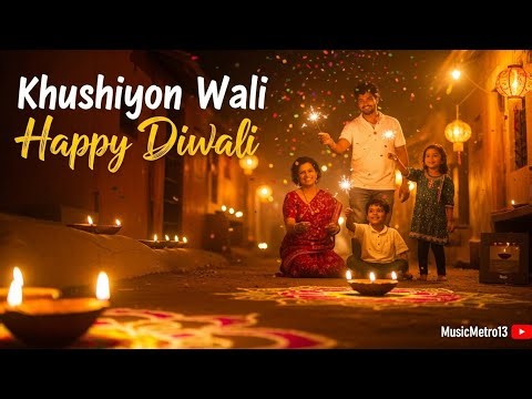 Khushiyon Wali Happy Diwali | Original Festive Song | New Diwali Song 2025 | MusicMetro13