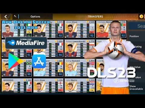 Download Dream League Soccer 2019 mod DLS 23 ( cập nhật đội hình của các đội bóng & cầu thủ mới nhất