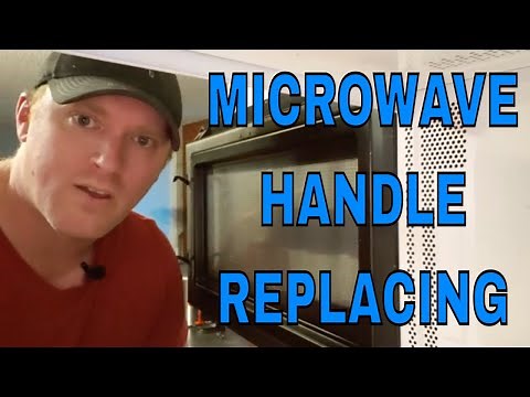 Replacing Microwave Broken Handle