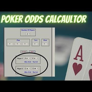 Free Texas Holdem Poker Hand Odds Calculator