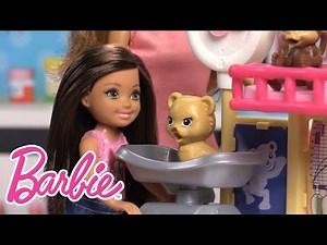 Chelsea Doll Learns About Being a Zoo Doctor | Barbie Careers | ‪@Barbie‬