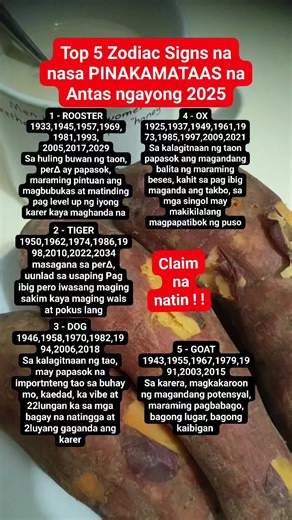 Zodiac Signs na nasa mataas na antas ngayong 2025 #zodiac #zodiacsigns #zodiacreadings #ZodiacTraits #zodiacastrology #fbreels #fbreelsvideo #fbreelsvideoviral #followerseveryonehighlights #fypシ゚viralシfypシ゚viralシalシ #fypシ゚viralシfypシ゚viralシalシfypシ゚viralシfypシ゚viralシalシ | Kusina ni Abyang