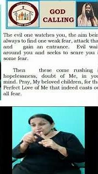 GOD CALLING GOD SPEAKING in ASL God's Word- #religion #biblestudy #signlanguage #deaf