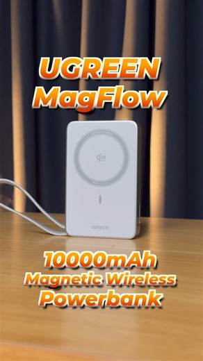 18K views · 112 reactions | Charge faster. Move freer. With the UGREEN MagFlow 25W Series, experience next-level wireless power and portable freedom — keeping you unstoppable, wherever life takes you. #UGREEN | Unbox Diaries - Vince Domingo | Facebook