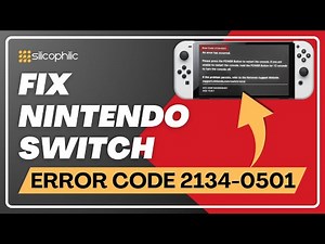 Nintendo Switch Error Code 2134-0501 Fixed! Quick and Easy Tutorial