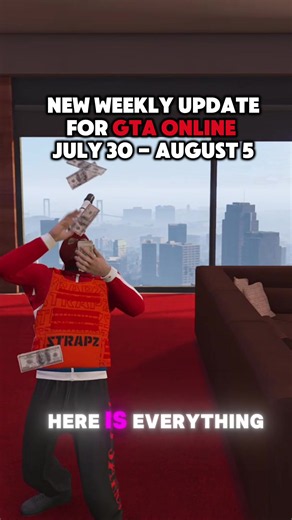New Gta online Weekly update July 30 to August 5 #gtaonline #gaming #fyp #gta