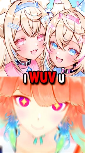 Fuwamoco's cuteness makes Kiara lose control