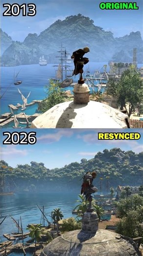 AC Black Flag Environments – Original vs Remake Comparison