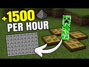 EASIEST Creeper Farm in Minecraft Bedrock 1.21! (1500+ P/H)