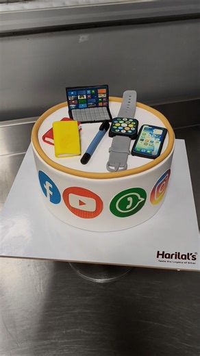 📱 Digital Life in a Cake! 🎂 | Harilal's Special