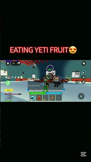 Ate the Yeti Fruit for the FIRST TIME in Blox Fruits! 😱🔥